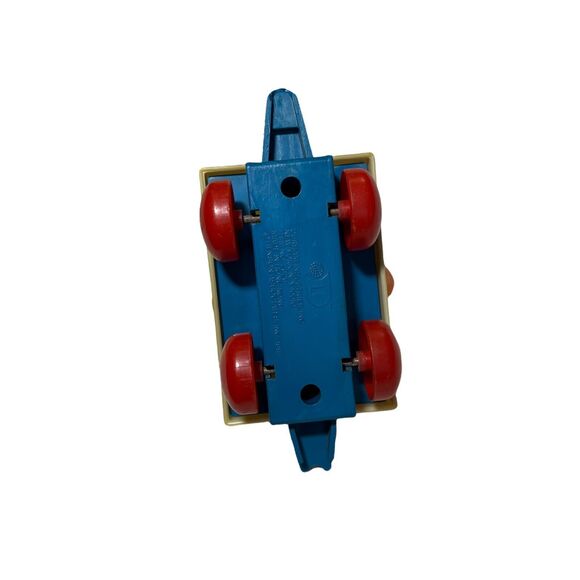 Vintage 1985 Jim Henson’s Muppet Babies Fozzie Bear 5” Train Cart Toy Hong Kong - Picture 7 of 9